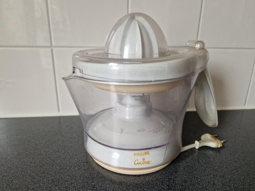 Philips Cucina Citruspers - Elektrisch, Ophalen of Verzenden, Gebruikt, Elektrisch, Citruspers