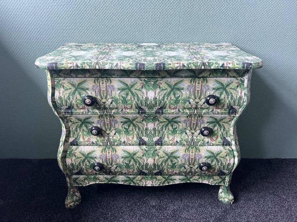 Buikkastje met moderne look, Huis en Inrichting, Ophalen, 50 tot 100 cm, Zo goed als nieuw, 3 of 4 laden
