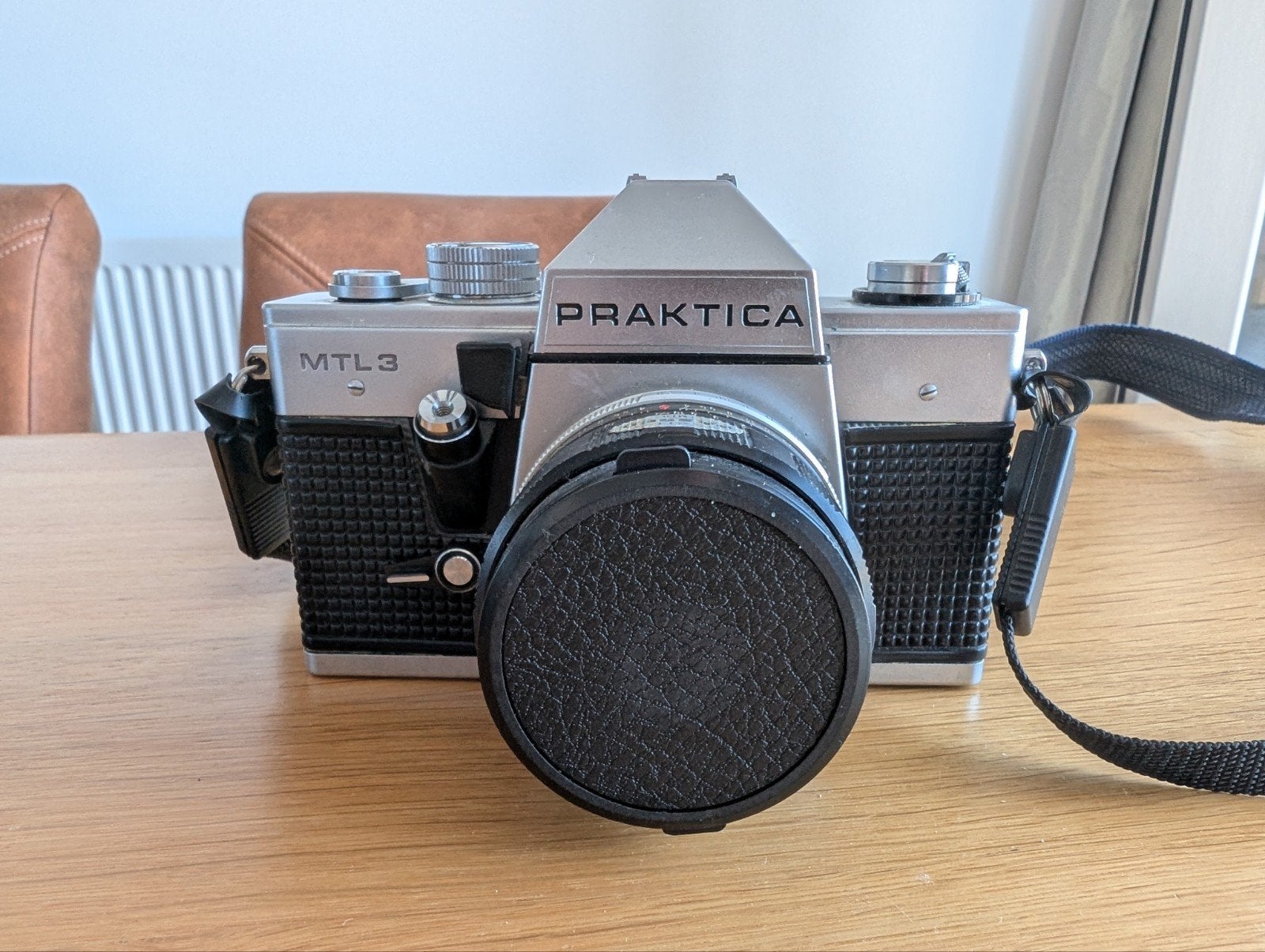Pentacon Praktica MTL3 met lenzen (werking onbekend), Ophalen of Verzenden, Niet werkend, Spiegelreflex, Overige Merken