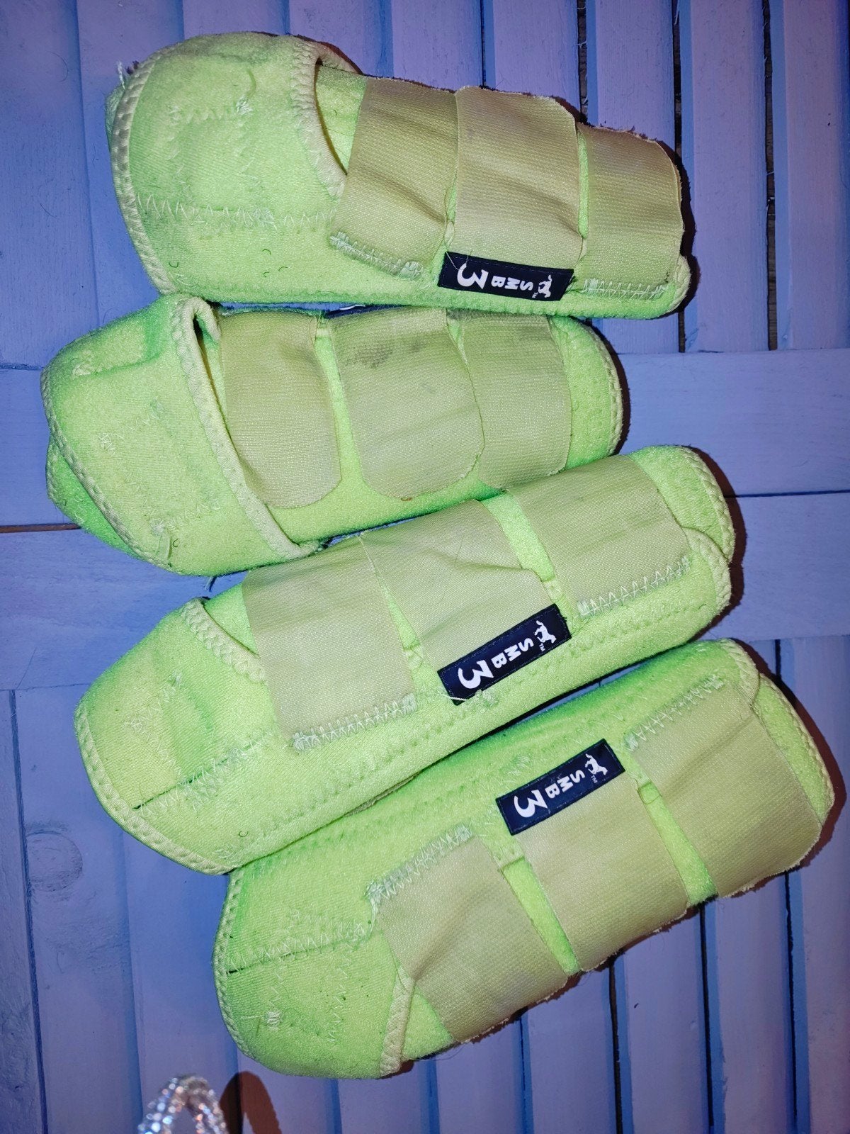 Professional's choice SMB3 beschermers neon lime, Dieren en Toebehoren, Paarden en Pony's | Beschermers, Overige merken, Rijden
