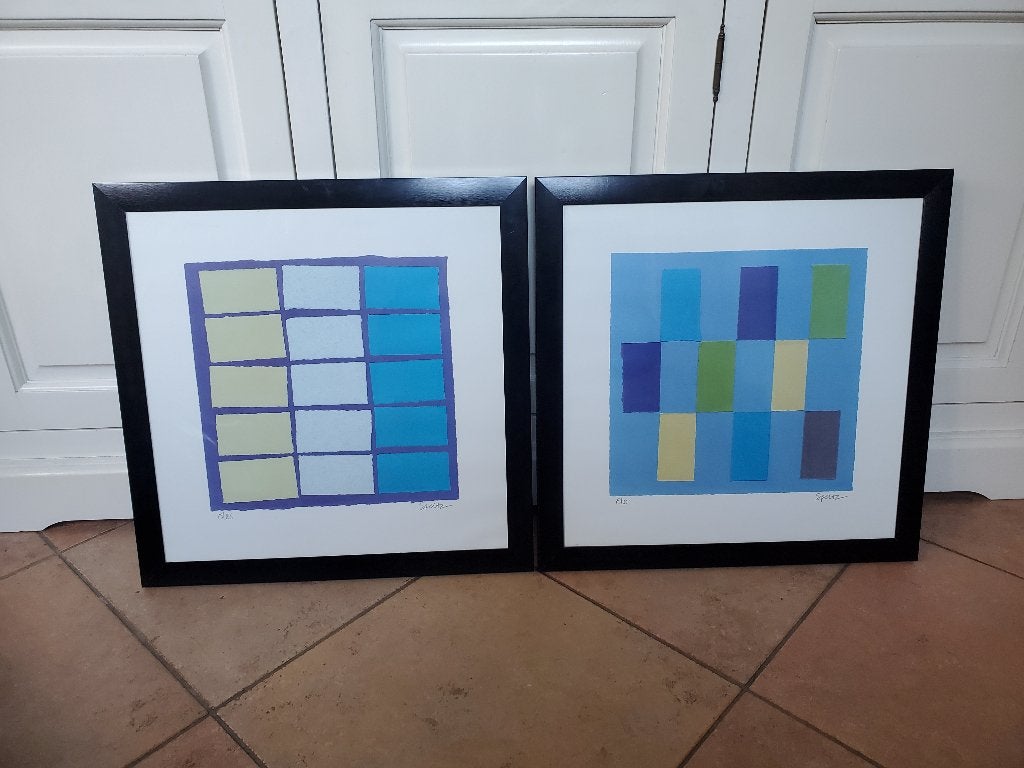 Roy Speltz print OLOS en OLO 45cm x 45cm, Ophalen