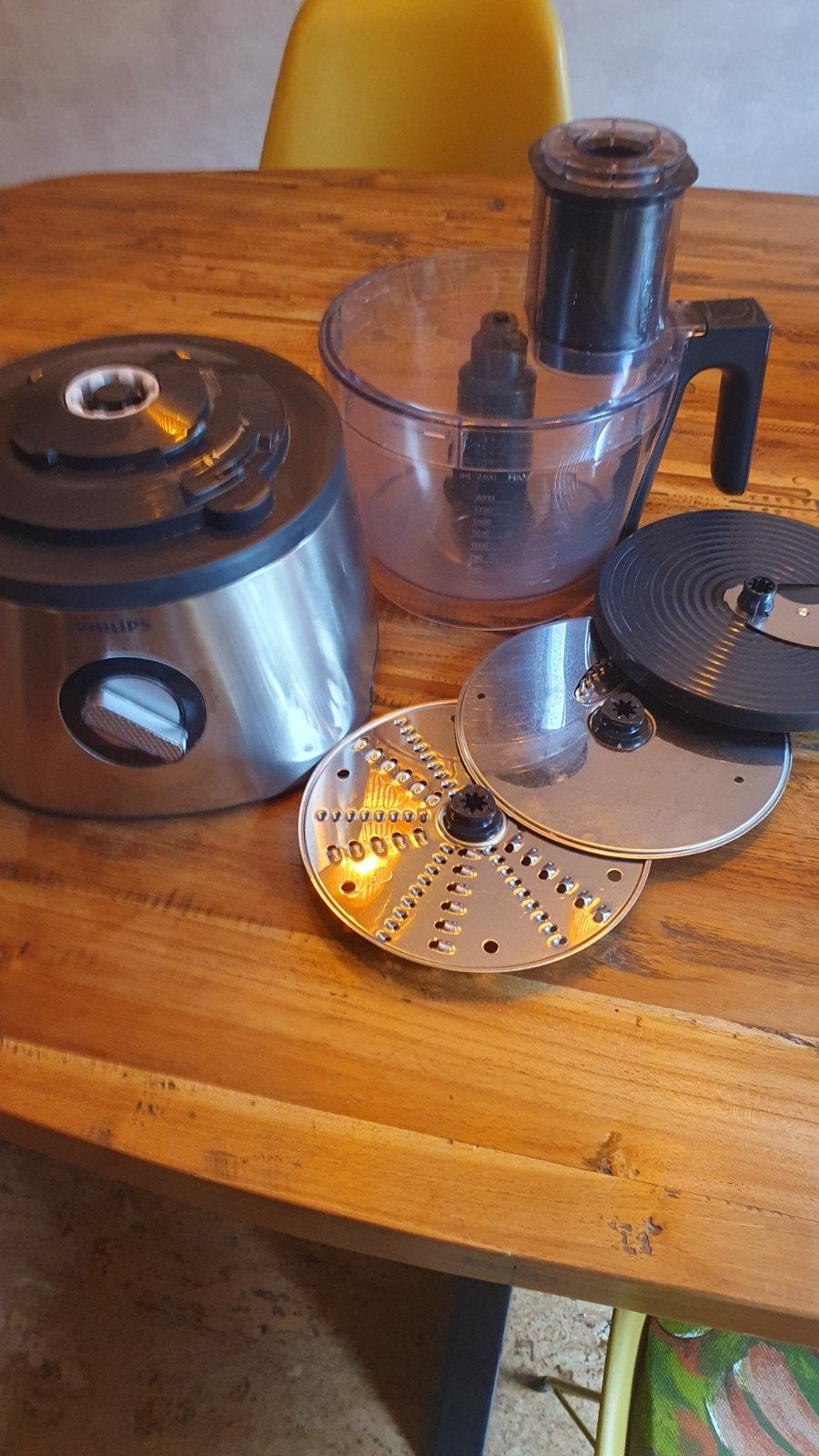 Philips keukenmachine met diverse opzetstukken, Ophalen of Verzenden