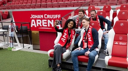 PREMIUM Fieldseats Passe-partout Ajax!, Tickets en Kaartjes, Losse kaart, Twee personen, Oktober, Europa of Champions League