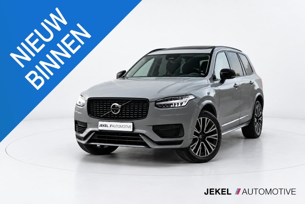 Volvo XC90 2.0 T8 Recharge AWD Plus Dark Panoramadak, LM vel, Auto's, Dealer onderhouden, Gebruikt, 4 cilinders, 1969 cc