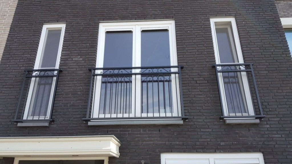 Balkonhekwerk laten plaatsen - Frans model, Tuin en Terras, Ophalen, Nieuw, IJzer, Tuinhek