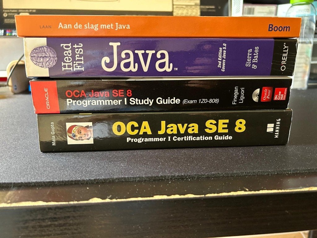 Java programmeren, Ophalen of Verzenden, Zo goed als nieuw, Programmeertaal of Theorie, Diverse auteurs