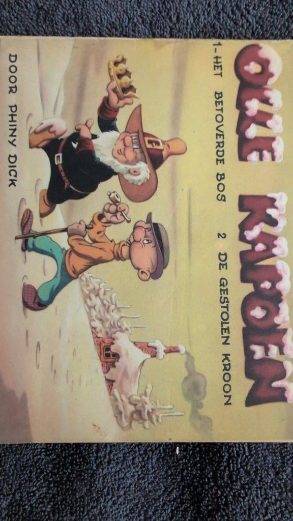 Olle Kapoen - Het Betoverde Bos & De Gestolen Kroon, Boeken, Stripboeken, Eén stripboek, Ophalen of Verzenden, Gelezen, Phiny Dick