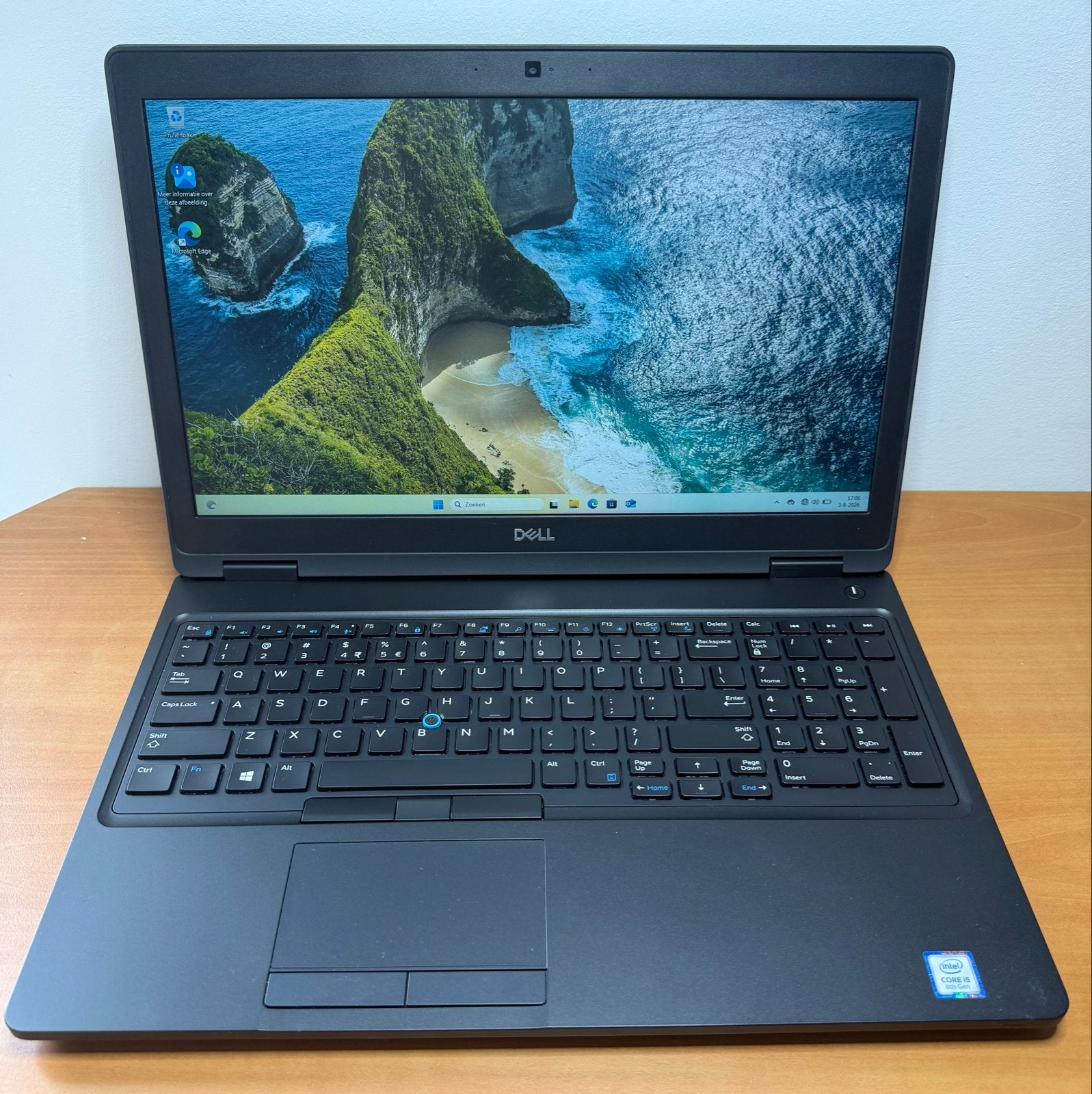 Dell Latitude 5590 - i5-8350u, 16GB RAM, 256GB NVMe, Computers en Software, Gebruikt, 2 tot 3 Ghz, Ophalen of Verzenden, SSD