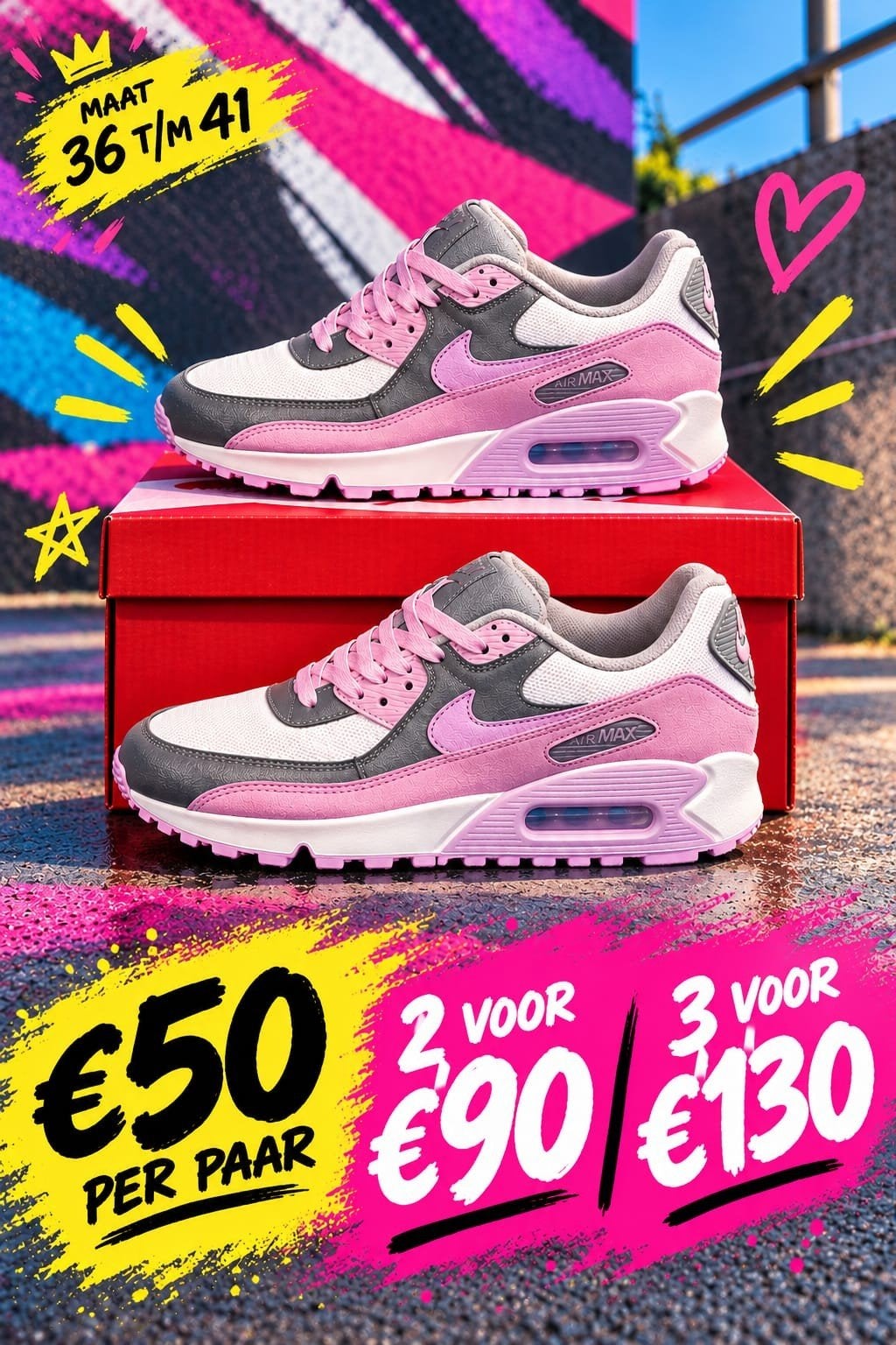 nike air max dames, Kleding | Dames, Schoenen, Nieuw, Ophalen of Verzenden, Sneakers of Gympen, Roze