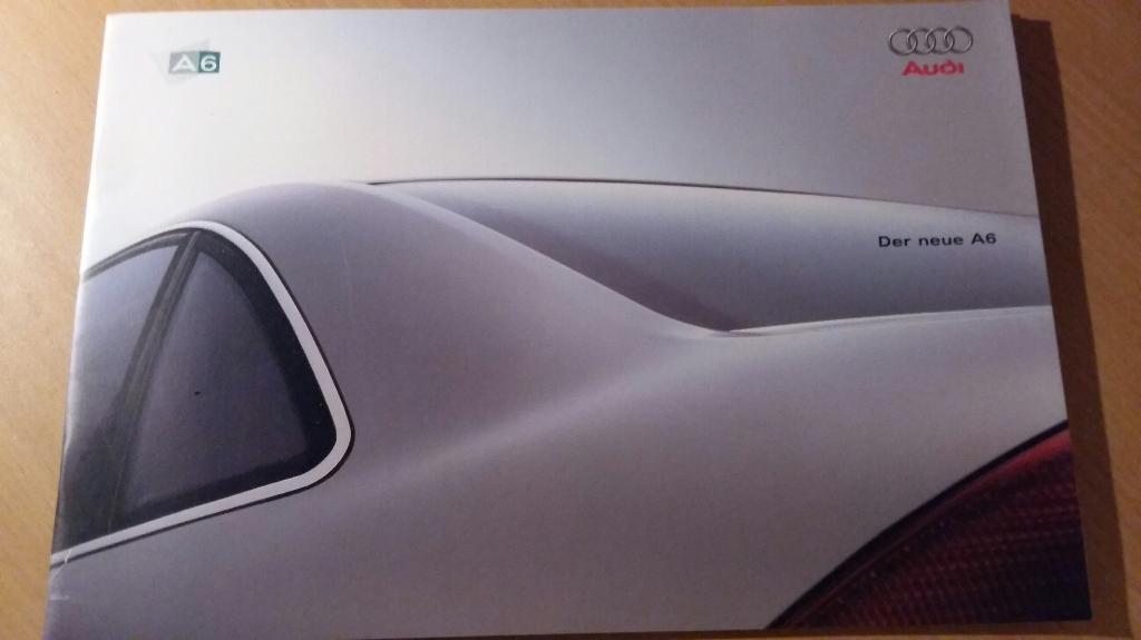 Audi A6 (der neue) brochure, Verzenden, Zo goed als nieuw, Audi