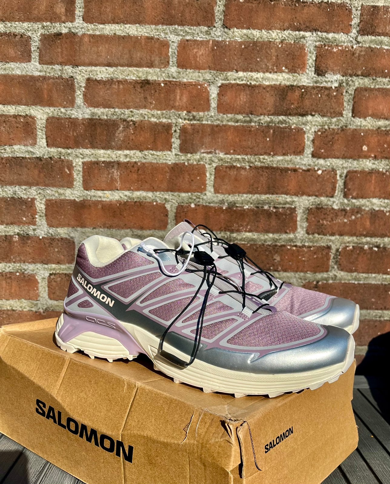 Salomon xt pathway 2 nirvana silver 44 2/3 running outdoor, Overige kleuren, Verzenden, Nieuw, Sneakers of Gympen