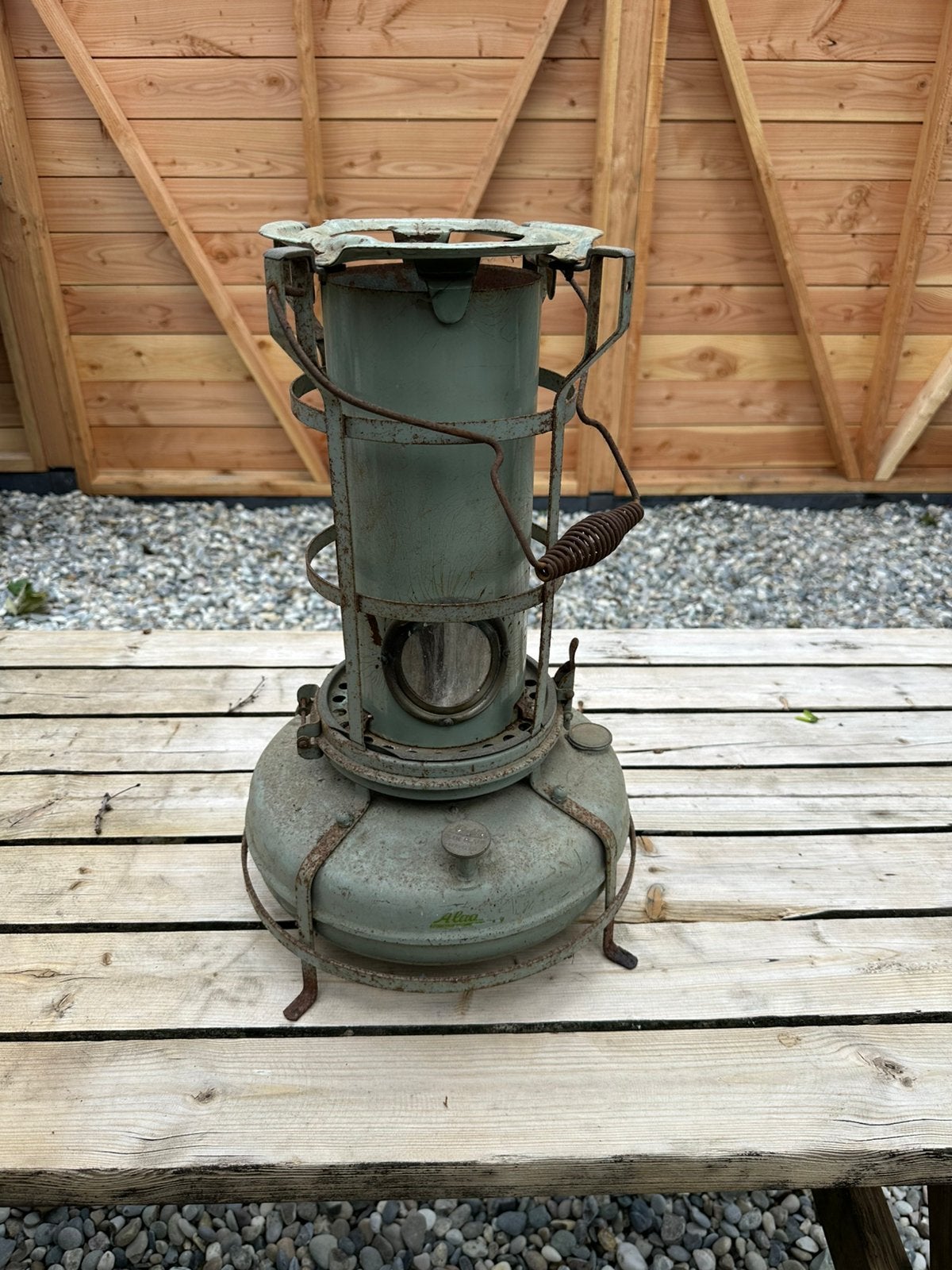 Aladinn Bleuflame petroleumkachel, Ophalen of Verzenden