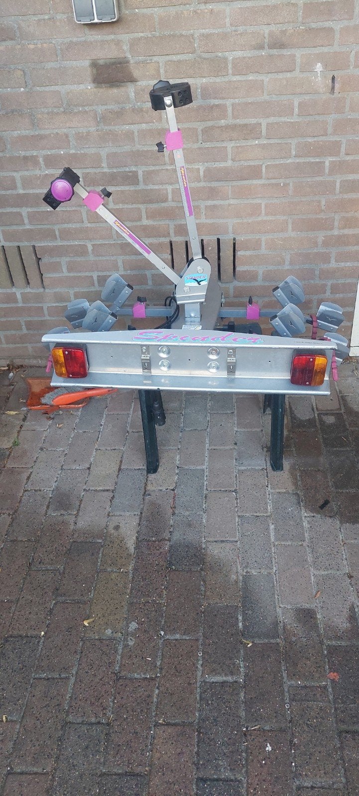 mooie fietsendrager kantelbaar SPINDER, Ophalen of Verzenden, Trekhaakdrager