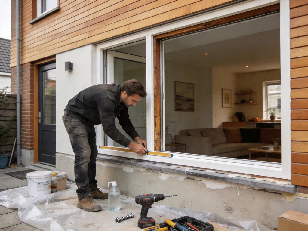 Veka Kozijnen (Triple Glas): Zelf plaatsen & besparen, 75 tot 150 cm, Kunststof, Verzenden, Raamkozijn