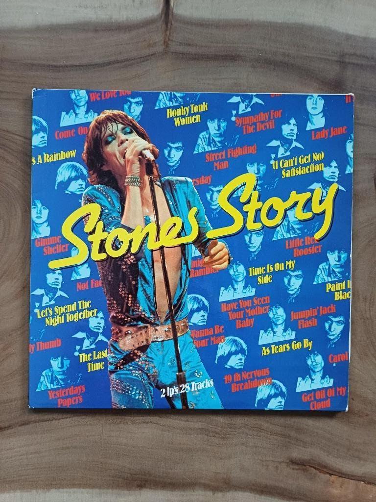 Rolling Stones - Stones Story - Dubbel LP - Vinyl, Cd's en Dvd's, Vinyl | Rock, Ophalen of Verzenden, Zo goed als nieuw, 12 inch