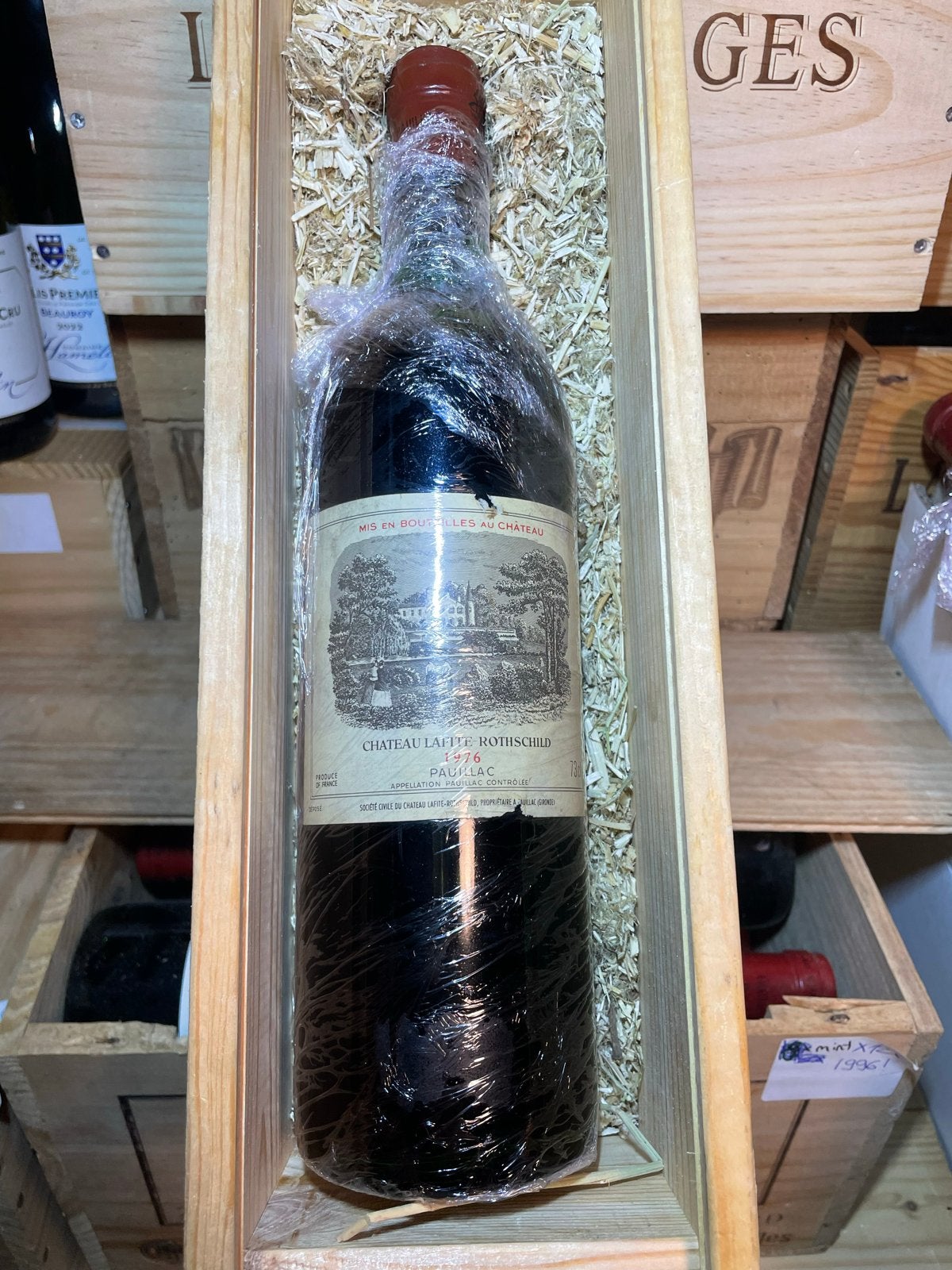 Château Lafite Rothschild 1976 Pauillac 50 jarig jubileum