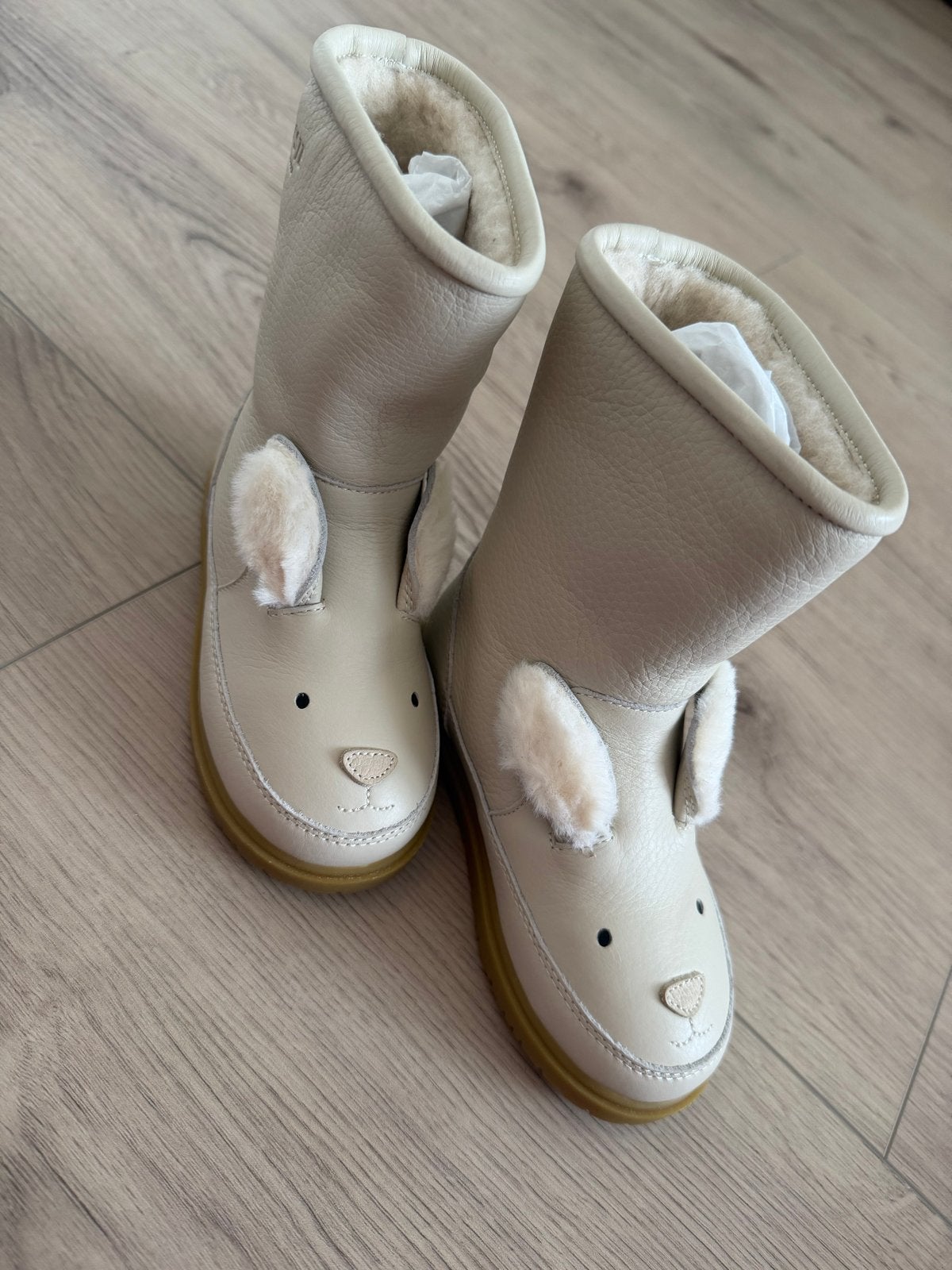 Donsje Amsterdam Wadudu laarzen off white snow bunny, Ophalen of Verzenden, Nieuw, Meisje, Laarzen
