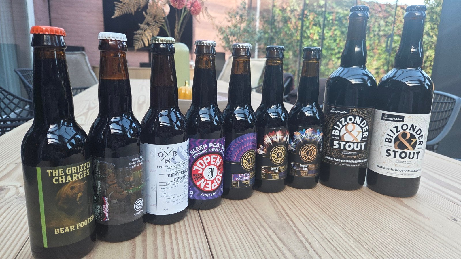 9 Exclusieve (BA) stouts - o.a. Jopen/De Molen/Emelisse, Verzamelen, Ophalen, Nieuw, Flesje(s), Overige merken
