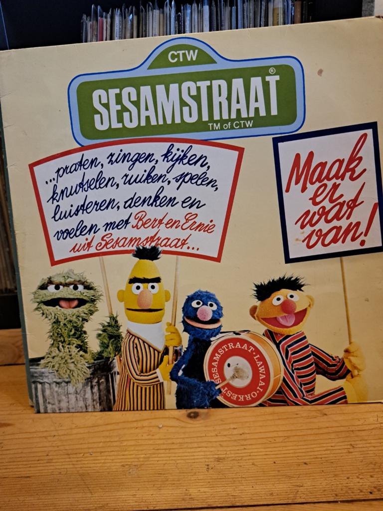 Verkocht Bert & Ernie - Maak er wat van! (Sesamstraat), Cd's en Dvd's, Vinyl | Kinderen en Jeugd, Ophalen of Verzenden, Gebruikt