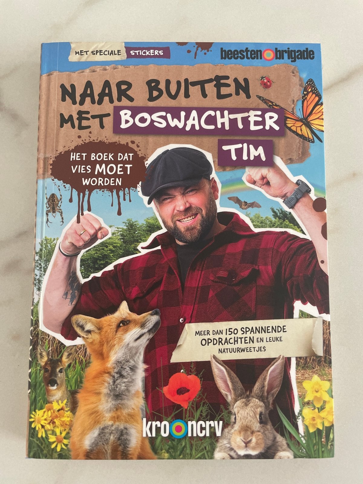 Naar Buiten Met Boswachter Tim - Het boek dat vies moet word, Boeken, Ophalen of Verzenden, Gelezen, Natuur algemeen