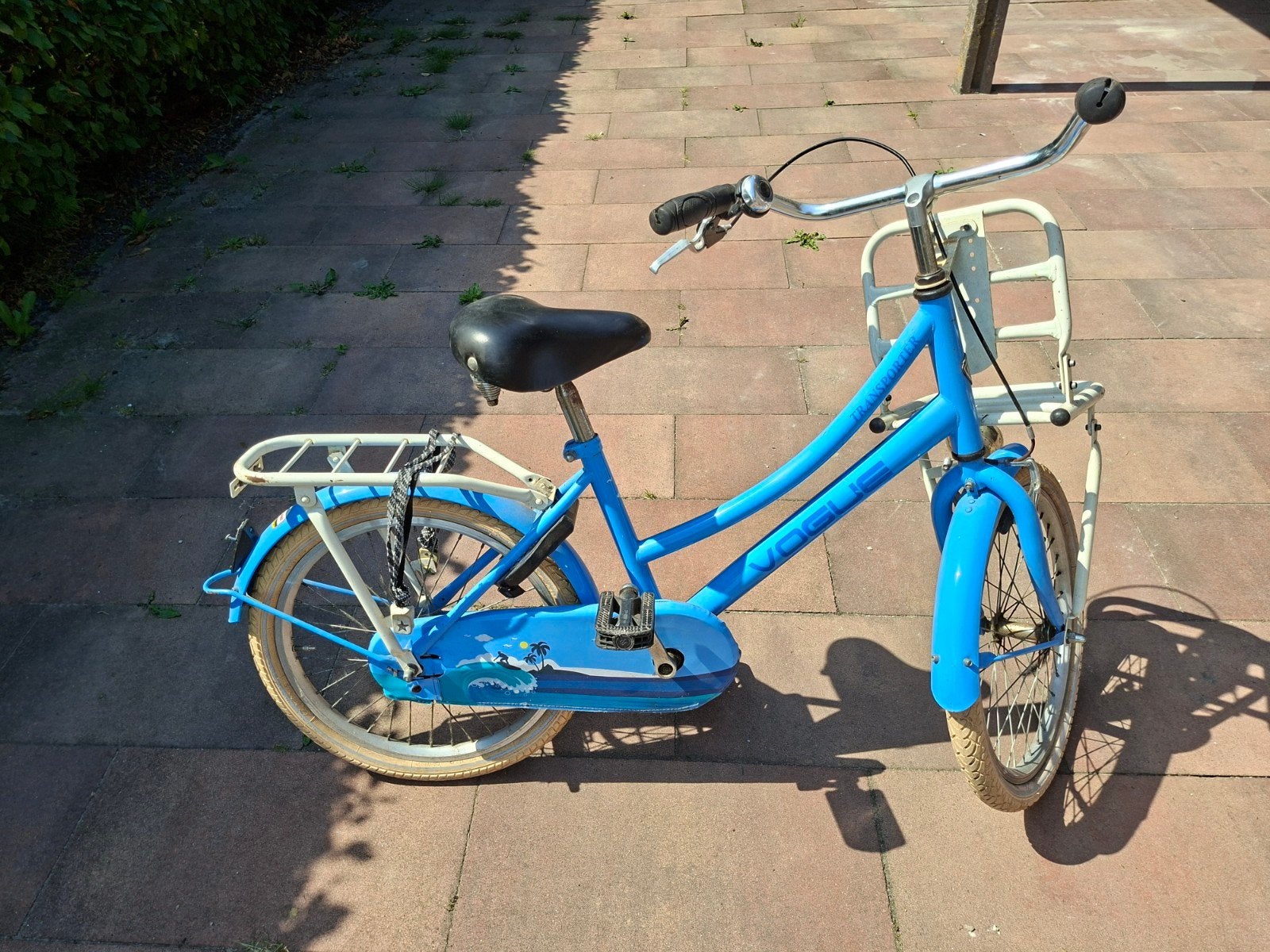 Vogue Transporter 20inch wielmaat kinderfiets, Gebruikt, Vogue, Ophalen of Verzenden, Terugtraprem