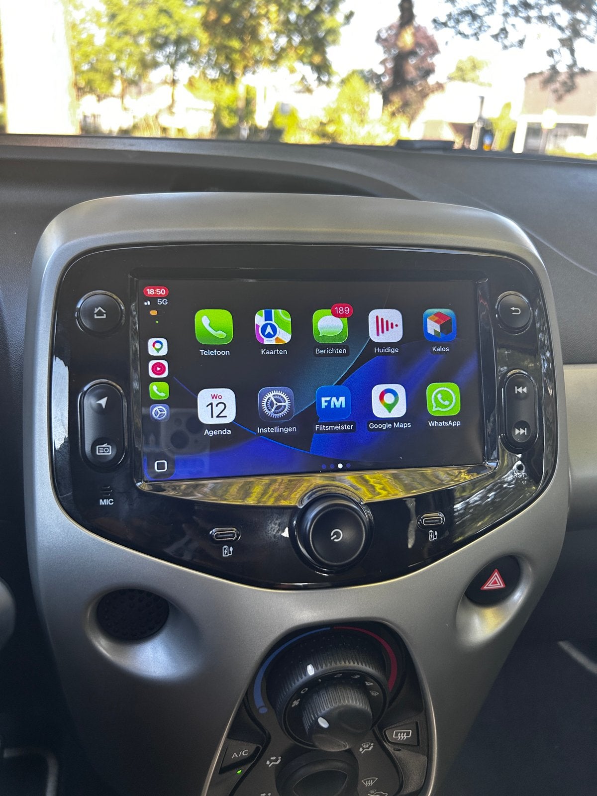 Toyota Aygo Multimedia Systeem (Apple CarPlay/Android), Ophalen of Verzenden, Gebruikt