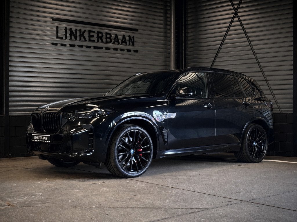 BMW X5 xDrive50e Hybrid | SOH 94% | M Sport | H&K | Panodak, Auto's, BMW, Adaptive Cruise Control, Gebruikt, 2395 kg, Zwart