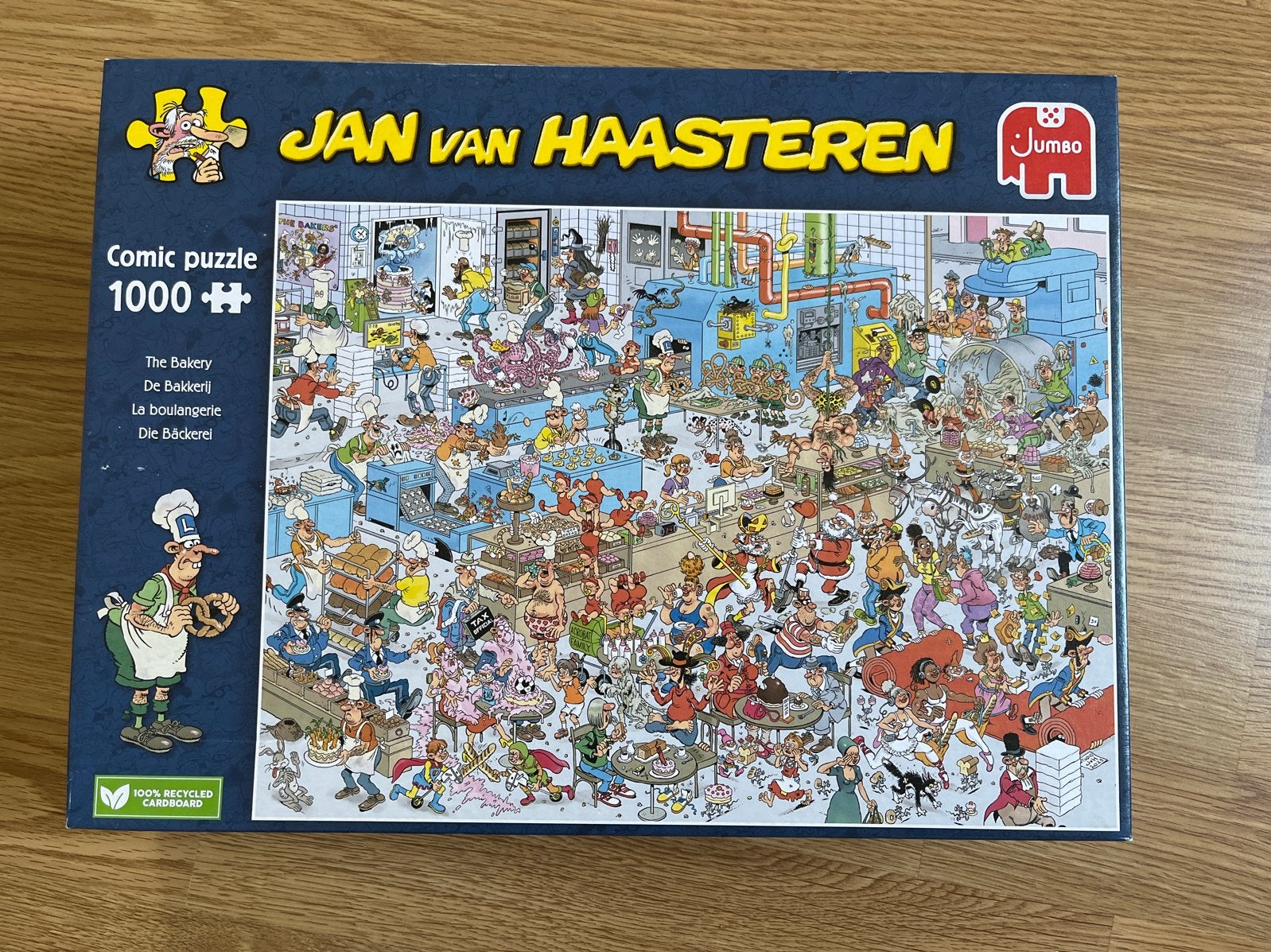 Jan van Haasteren Puzzel - De Bakkerij (1000 stukjes), Ophalen of Verzenden, 500 t/m 1500 stukjes, Zo goed als nieuw, Legpuzzel