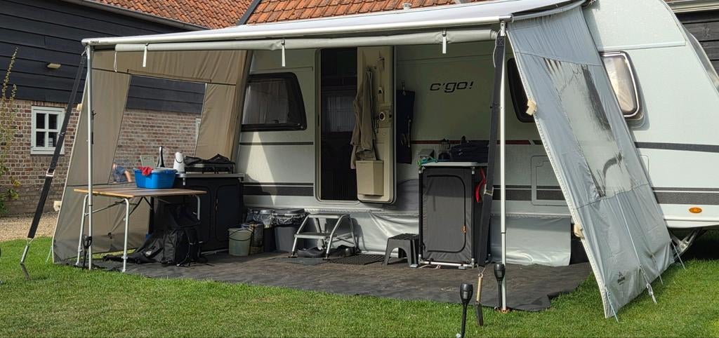 Thule Omnistor 5200 zakluifel met toebehoren, Ophalen, Gebruikt
