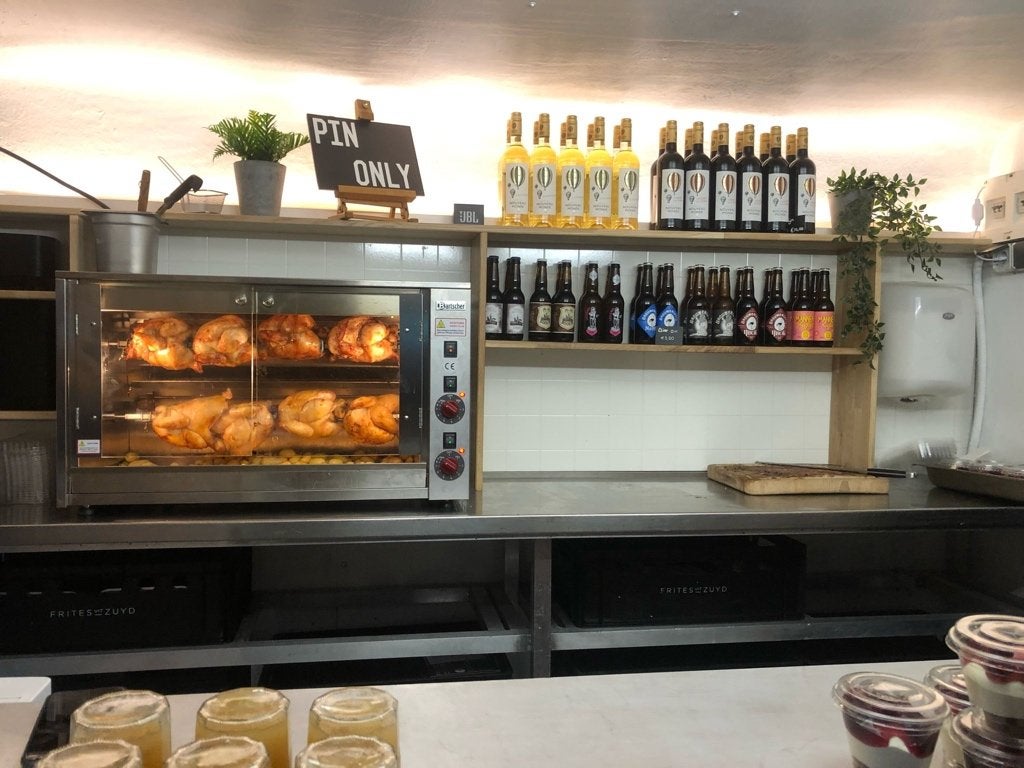Bartscher Grill / Rotisserie, Ophalen of Verzenden, Fornuis, Frituur en Grillen