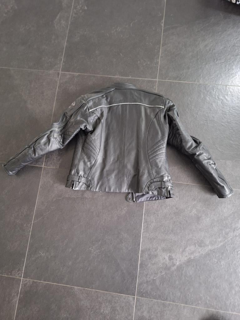 Motorjas Lookwell zwart, Ophalen, Tweedehands, Systeemhelm, Overige merken