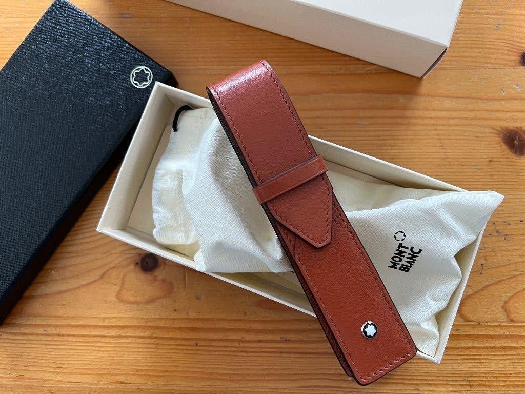 Mont Blanc Sartorial Penetui voor 1 pen Lichtbruin NIEUW, Ophalen of Verzenden, Nieuw