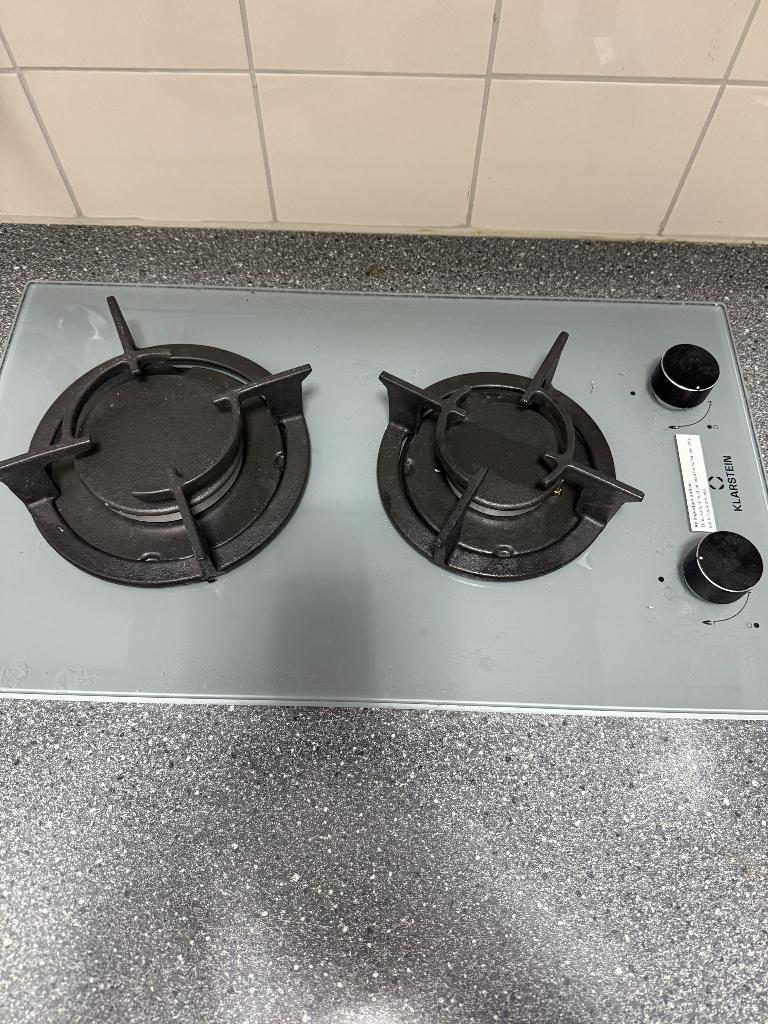 Gaskookplaat 2 pits, Ophalen, 50 tot 100 cm, Zo goed als nieuw, Minder dan 100 cm