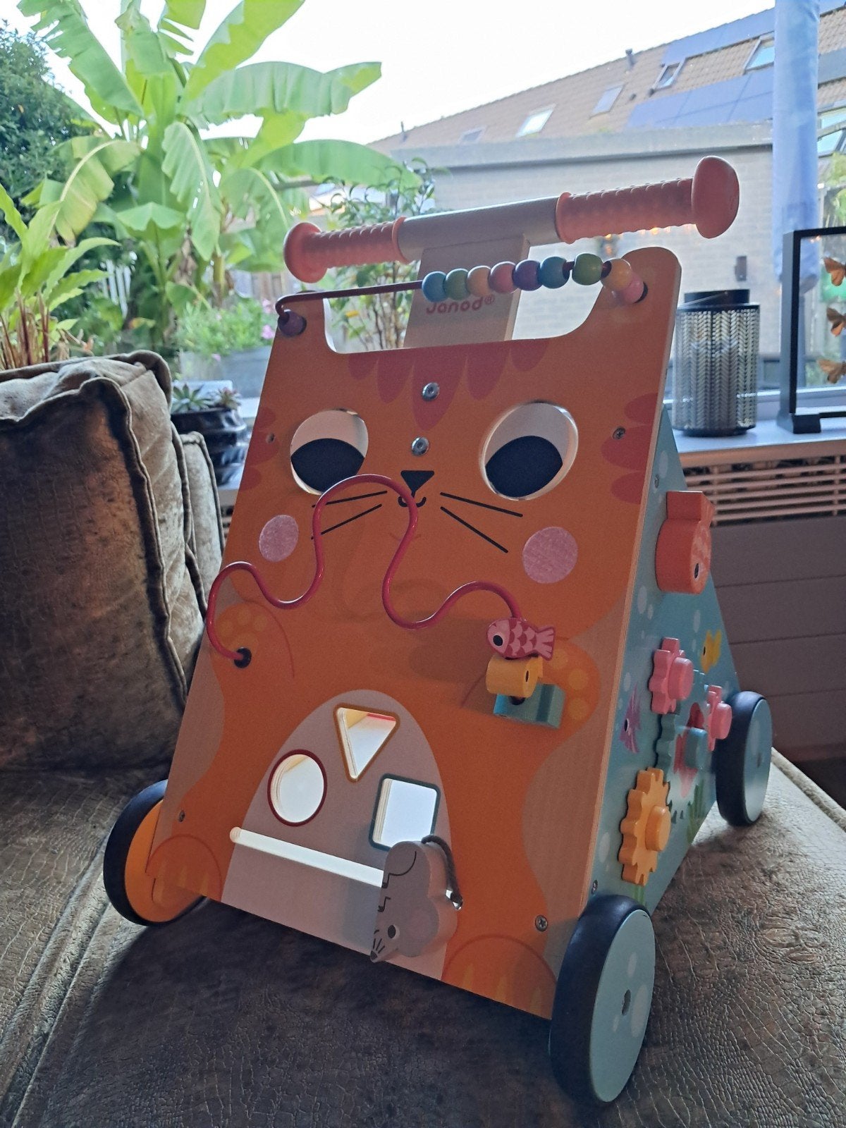 janod loopwagen., Ophalen, Zo goed als nieuw