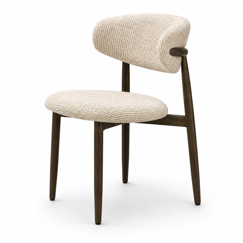 Zeer luxe Japandi stoel met mooie beige of bruine stof NEW!!, Huis en Inrichting, Stoelen, Nieuw, Vijf, Zes of meer stoelen, Stof