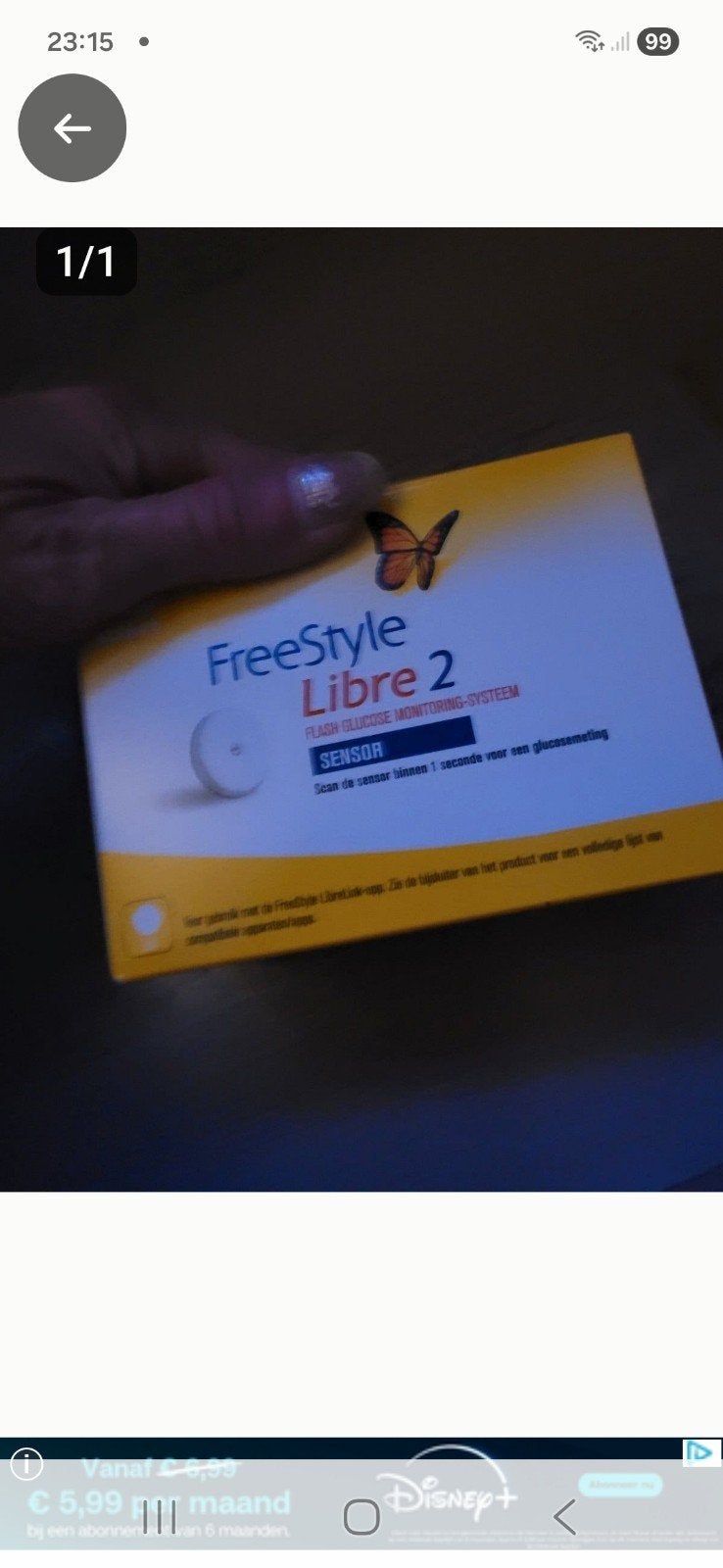 FREESTYLE LIBRE 2 OPGELICHT DOOR MICHELLE UIT RDAM, Ophalen of Verzenden, Nieuw