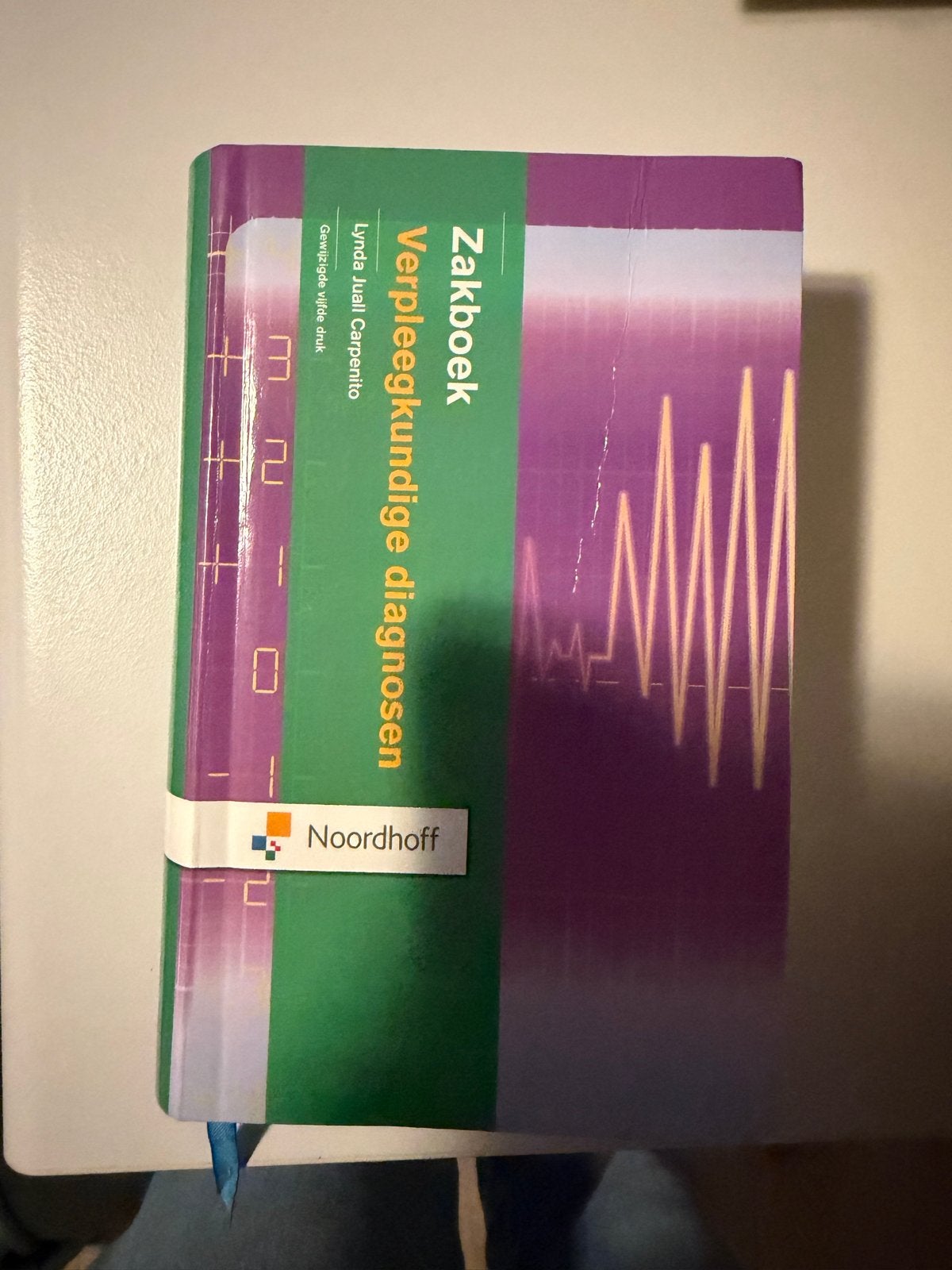 Zakboek Verpleegkundige Diagnosen - Lynda Juall Carpenito, Boeken, Ophalen of Verzenden, Gamma, Zo goed als nieuw, HBO