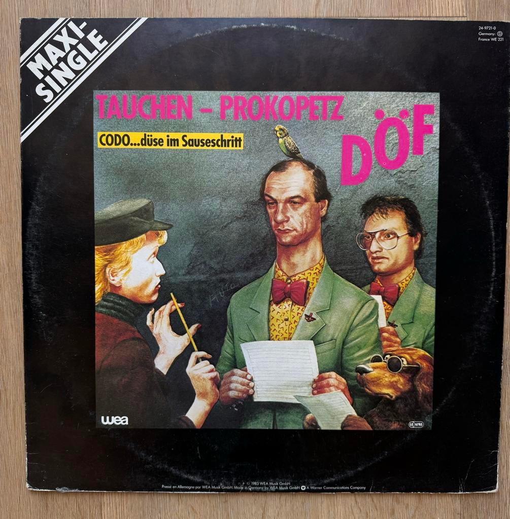 DÖF - Codo...düse im Sauseschritt (Maxi-Single), Cd's en Dvd's, Vinyl | Overige Vinyl, Gebruikt, 12 inch, Ophalen of Verzenden