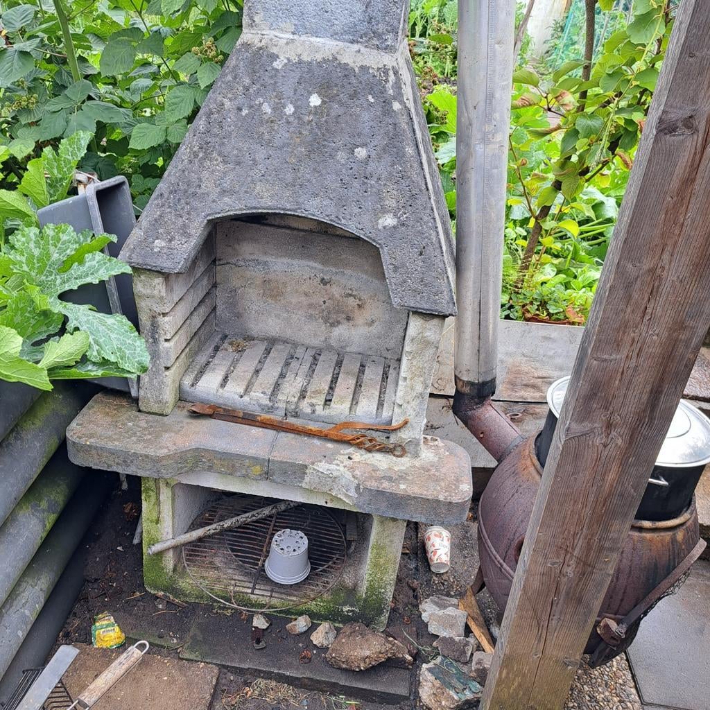 BBQ tuinhaard, Tuin en Terras, Tuinhaarden, Ophalen of Verzenden, Zo goed als nieuw