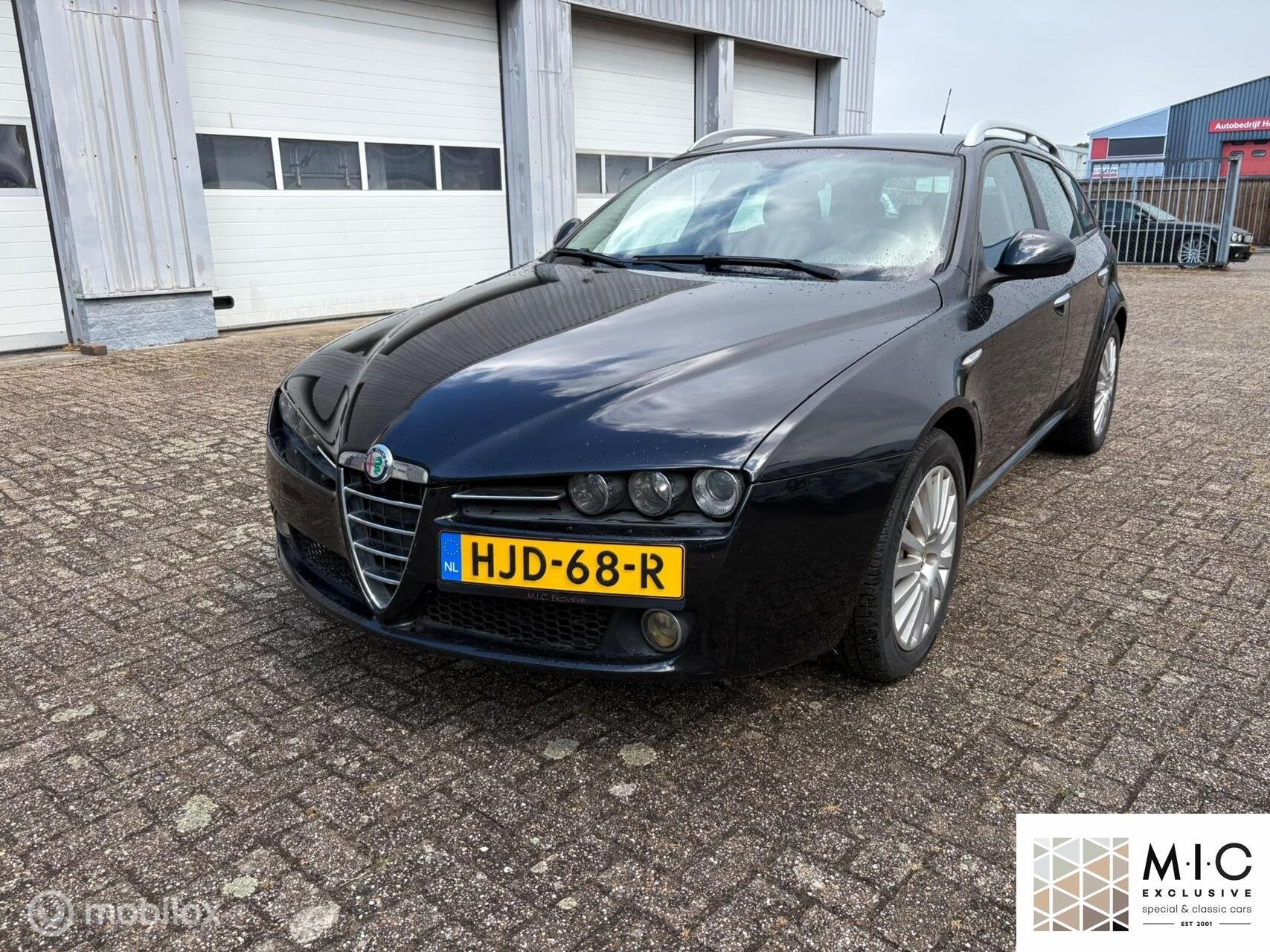 Alfa 159 3.2 JTS Q4 Q-tronic Distinctive | 126.000 km, Auto's, Alfa Romeo, Automaat, 3195 cc, Gebruikt, Zwart