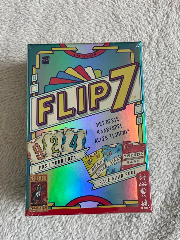 Flip 7 nieuw gesealde, Ophalen of Verzenden, Zo goed als nieuw