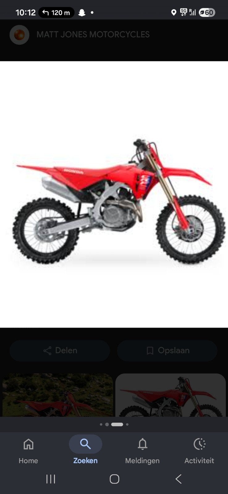 Honda crf 450 2026 10 uur, 450 cc, Nieuw, Particulier, Crossmotor