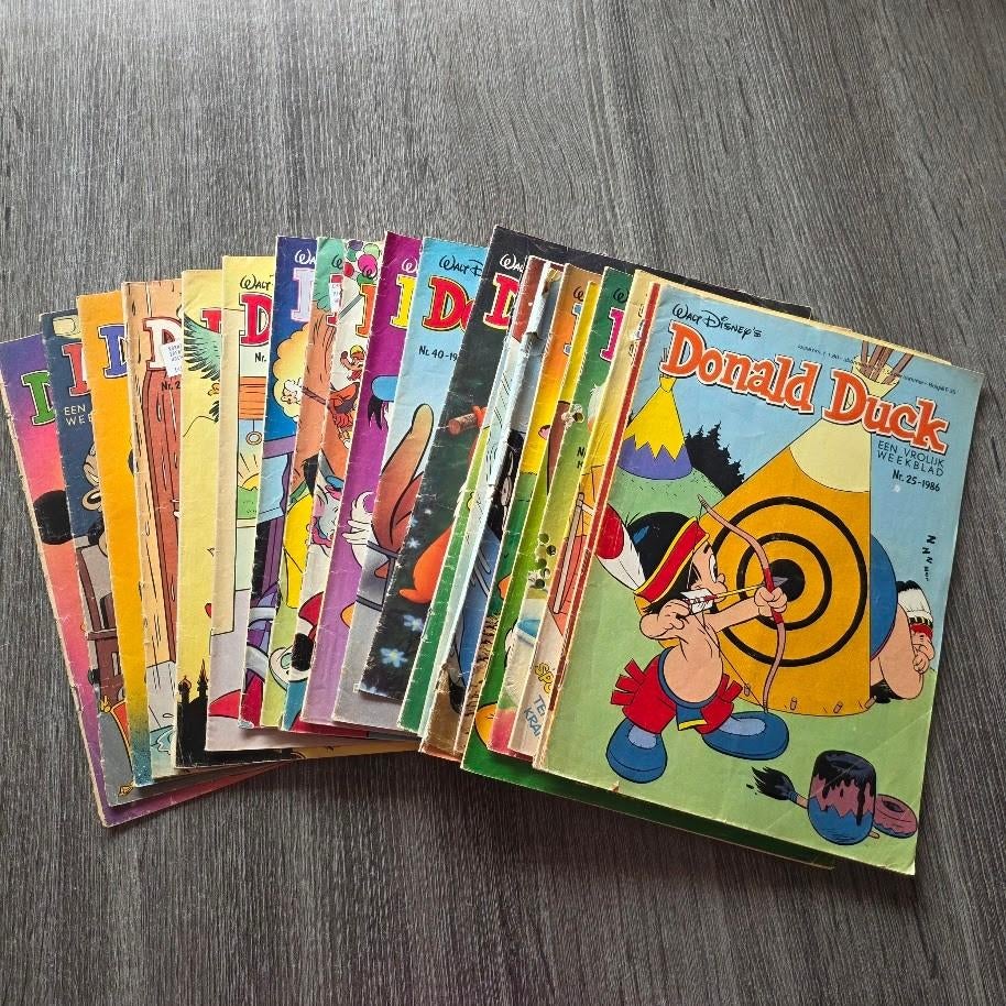 Donald Ducks 1986- 1987 - 1993, Boeken, Strips | Comics, Meerdere comics, Ophalen of Verzenden, Gelezen, Europa