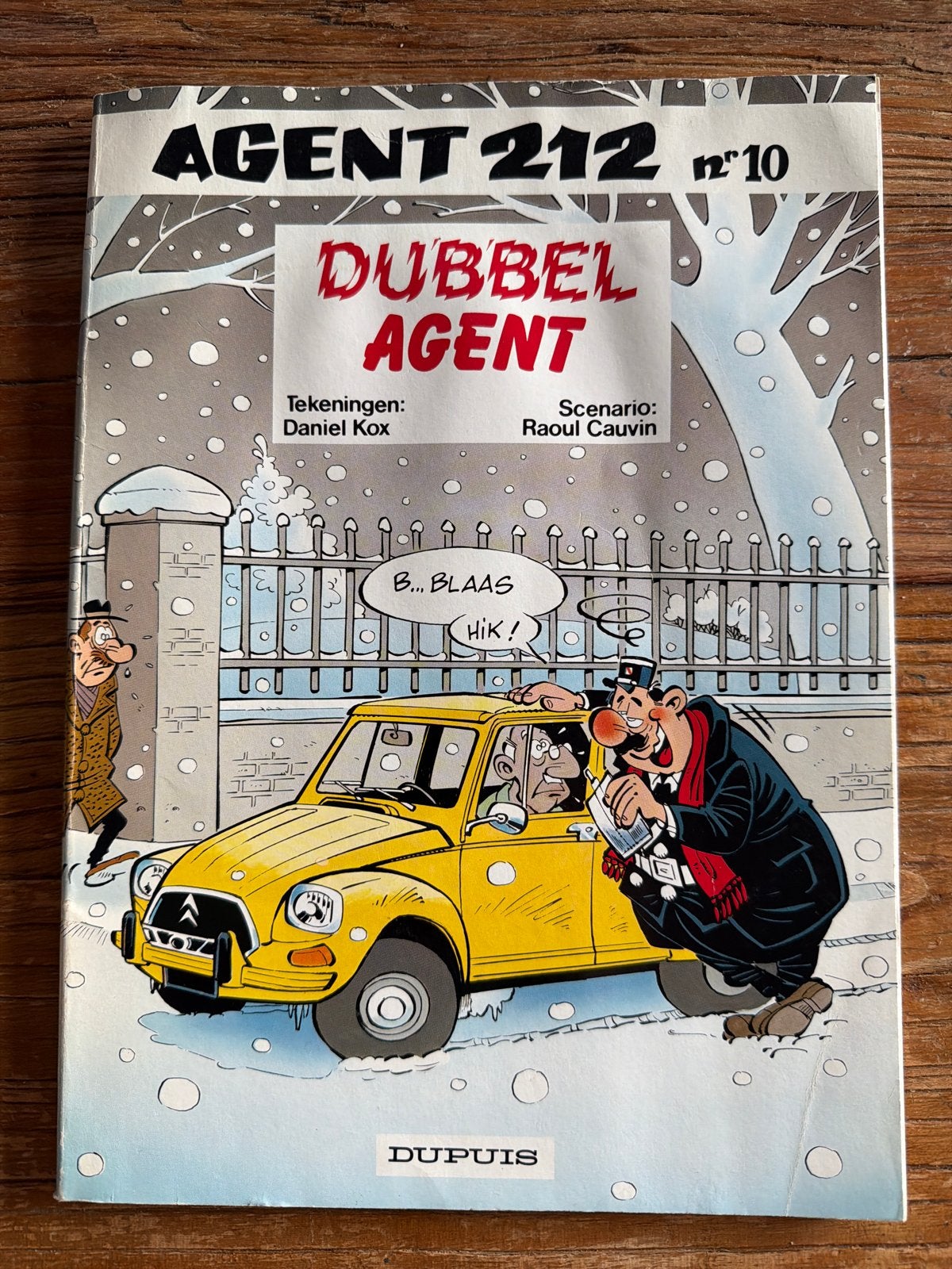 Stripboek Agent 212 nr. 10 - Dubbel Agent, Boeken, Eén stripboek, Ophalen of Verzenden, Gelezen