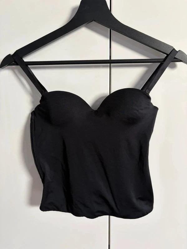 Zwarte korset top bustier 70B strapless corsage topje Next, Next, Ophalen of Verzenden, Zwart, Body of Korset