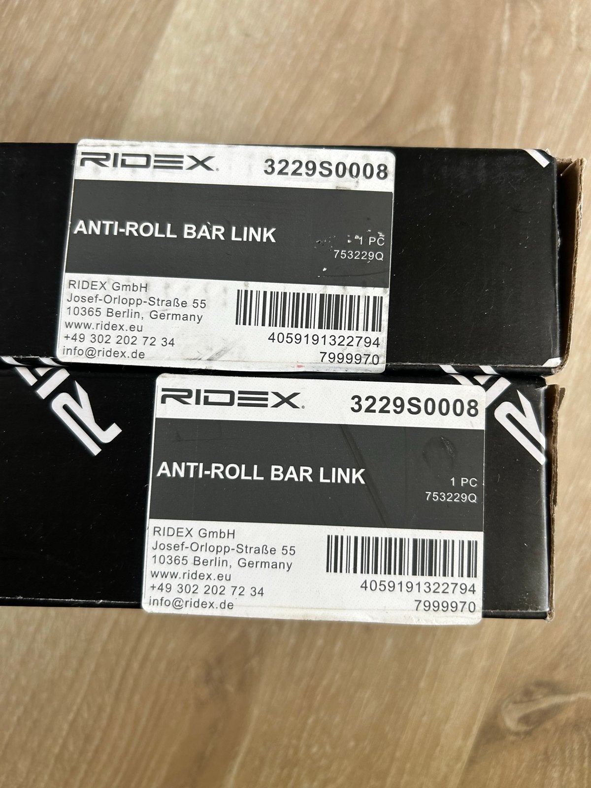 Ridex Stabilisatorstang 3229S0008 - Nieuw, Ophalen of Verzenden, Nieuw, Universele onderdelen