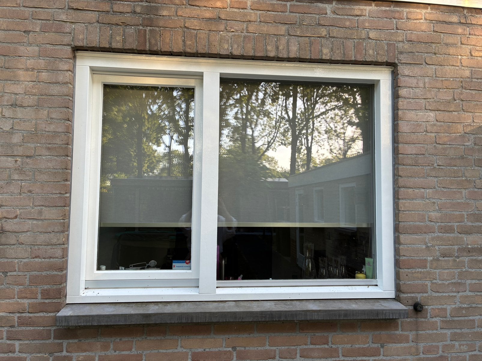 Kozijn met draaikiepraam, natuurstenen dorpel en vensterbank, Doe-het-zelf en Verbouw, Kozijnen en Schuifpuien, Ophalen, Raamkozijn