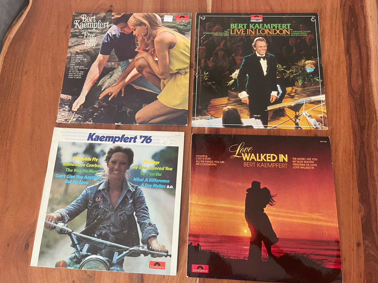 In totaal bijna 60 lp’s van Bert Kaempfert, Ophalen of Verzenden, Zo goed als nieuw, LP