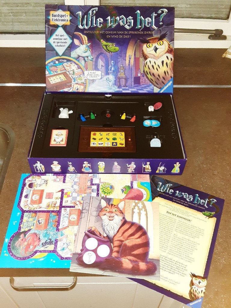 Wie was het Ravensburger, Ophalen of Verzenden, Zo goed als nieuw