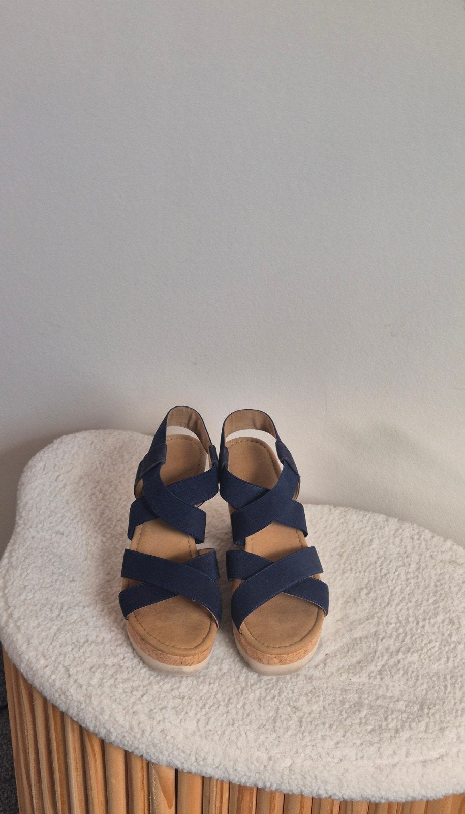 Gabor sandalen maat 40, Blauw, Gabor, Zo goed als nieuw, Sandalen of Muiltjes